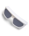 Shop Unisex Black Oversized UV Protected Lens Sunglasses