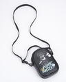 Shop Unisex Black Puppet Master Mini Graphic Printed Sling Bag-Design