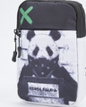 Shop Unisex Black Rebel Panda Graphic Printed Sling Bag-Design