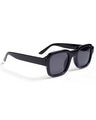 Shop Unisex Black Square UV Protected Lens Sunglasses-Design