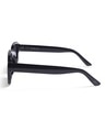 Shop Unisex Black Square UV Protected Lens Sunglasses-Full