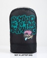 Shop Unisex Black Remind Me Printed Backpack-Front
