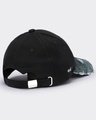 Shop Unisex Black Shadowjaw Printed Distressed Acid Wash Baseball Cap-Full