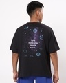 Shop Unisex Black Space Kavali Graphic Printed T-shirt-Full