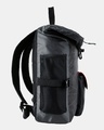 Shop Unisex Black Spider Man Printed Roll Top Laptop Backpack-Design