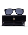 Shop Unisex Black Square UV Protected Lens Sunglasses-Full