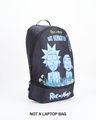 Shop Unisex Black Stoned Graphic Printed Small Backpack-Design