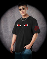 Shop Unisex Black Supreme Itachi Uchiha Naruto Graphic Printed Oversized Anime T-shirt-Design