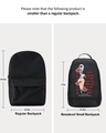 Shop Unisex Black Uchiha Sharingan Printed Small Backpack