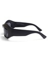 Shop Unisex Black Wayfarer UV Protected Lens Sunglasses-Full