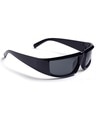 Shop Unisex Black Wayfarer UV Protected Lens Sunglasses-Design