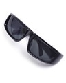 Shop Unisex Black Wayfarer UV Protected Lens Sunglasses