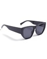 Shop Unisex Black Wayfarer UV Protected Lens Sunglasses-Design