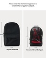 Shop Unisex Black Weapon Xi Deadpool Printed Small Backpack
