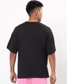 Shop Unisex Black Wierd Typography T-shirt-Full