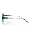 Shop Unisex Blue Oversized UV Protected Lens Sunglasses-Design