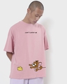 Shop Unisex Pink Jerry Chase Graphic Printed T-shirt-Design