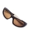 Shop Unisex Brown Wayfarer UV Protected Lens Sunglasses