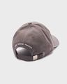 Shop Unisex Charcoal Grey Who Needs People Embroidered Baseball Cap-Full