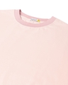 Shop Unisex Cheeky Pink Color Block T-shirt