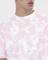 Shop Unisex Cheeky Pink Tie & Dye T-shirt