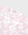 Shop Unisex Cheeky Pink Tie & Dye T-shirt