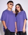 Shop Unisex Blue T-shirt-Front