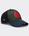 Shop Unisex Green & Black Naruto Logo Printed Baseball Cap-Design