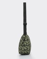 Shop Unisex Green Camouflage Crossbody Shoulder Sling Bag-Full