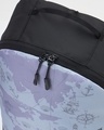 Shop Unisex Grey & Black Always Trippin Printed Backpack