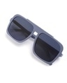 Shop Unisex Grey Square UV Protected Lens Sunglasses