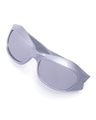 Shop Unisex Grey Wayfarer UV Protected Lens Sunglasses