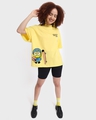 Shop Unisex Lemon Drop Minions Looking Cute Graphic Printed T-shirt