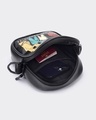 Shop Unisex Black Lost Printed Sling Bag