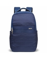 Shop Unisex Navy Blue Kevin Laptop Backpack-Front