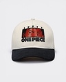 Shop Unisex Off White Luffy Printed Baseball Cap-Front