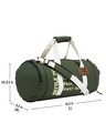 Shop Unisex Olive Green Battle Tested Typography Duffel Bag