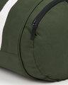 Shop Unisex Olive Green Battle Tested Typography Duffel Bag