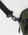 Shop Unisex Olive Green Stackable Sling Bag