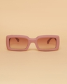 Shop Unisex Pink Rouge Grandad Sunglasses-Design