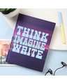 Shop Purple Think and Imagine Journal Hard Bound Notebook-Design