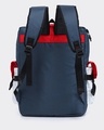 Shop Unisex Red & Blue Hustle Printed Laptop Backpack-Design
