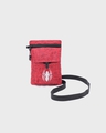 Shop Unisex Red Spidey Logo Sling Bag-Full