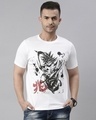 Shop Unisex White Goku - Dragon Ball Z Anime T-shirt-Front