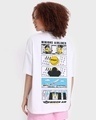 Shop Unisex White Minions Airline Graphic Printed T-shirt