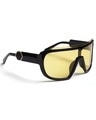 Shop Unisex Yellow Shield UV Protected Lens Sunglasses-Design