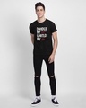 Shop Men's Black United By WIFI Typography T-shirt-Design