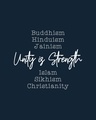 Shop Unity Is Strength Full Sleeve T-Shirt-Full