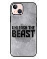 Shop Unleash The Beast Premium Glass Case for Apple Iphone 13 Mini (Shock Proof, Scratch Resistant)-Front
