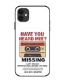 Shop Unsent Premium Glass Cover for Apple iPhone 12-Front